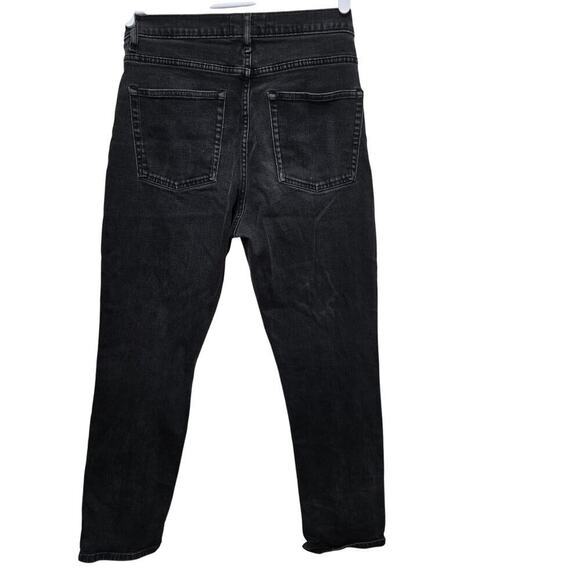 Everlane Black Straight Leg Jeans Women’s 30 Mid Rise Cropped - Picture 2 of 7